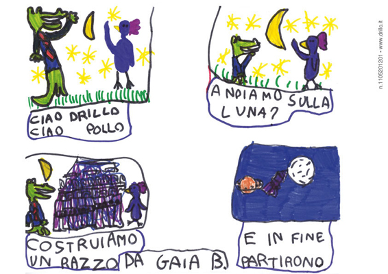 Drillo sulla Luna di Gaia B.